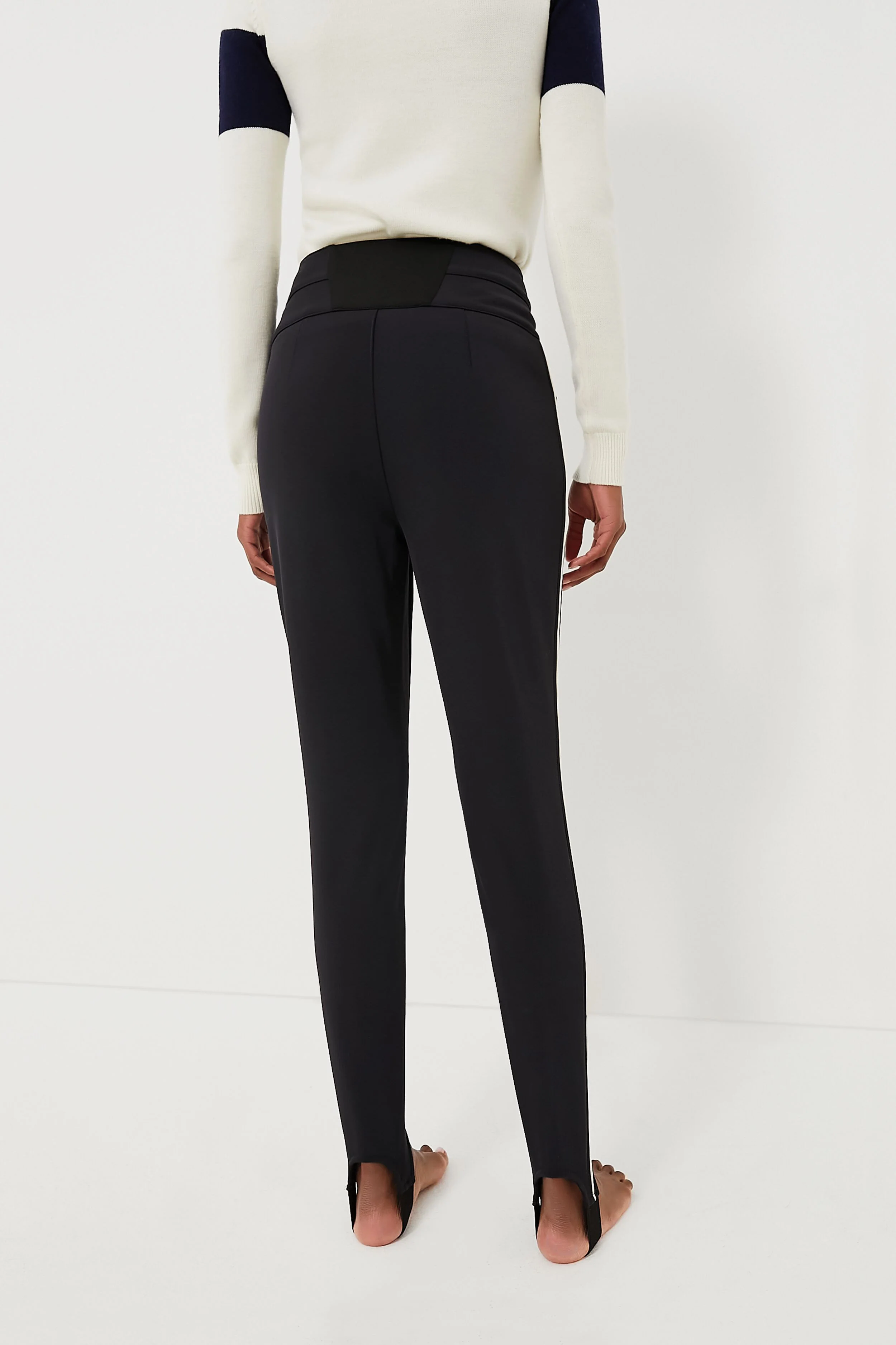 Black Aurora Skinny Stirrup Race Pant - Image 4