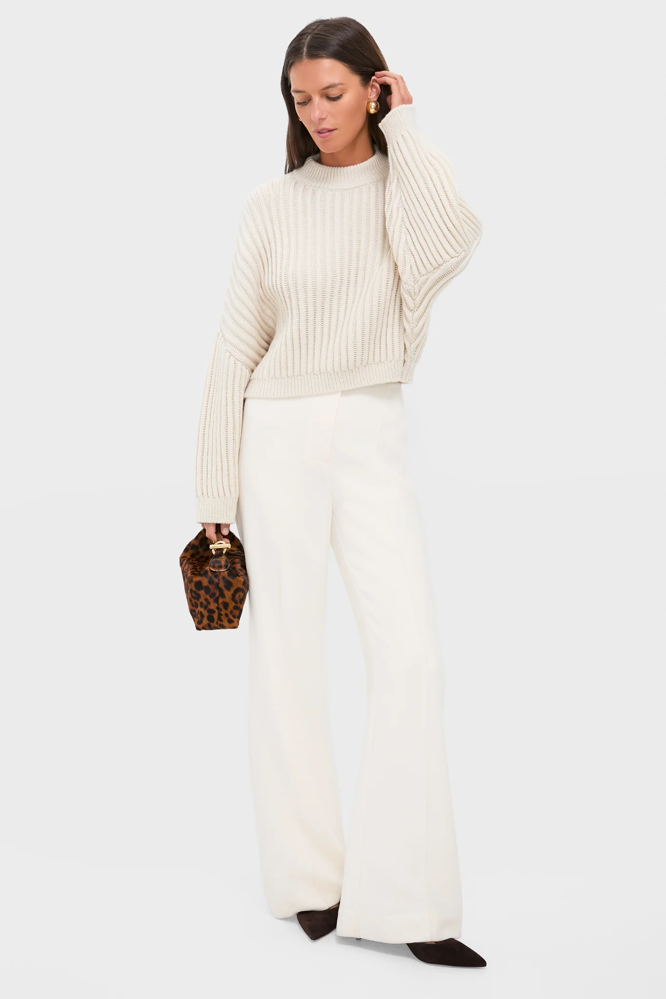 Ivory Bitsy Sweater - Image 2