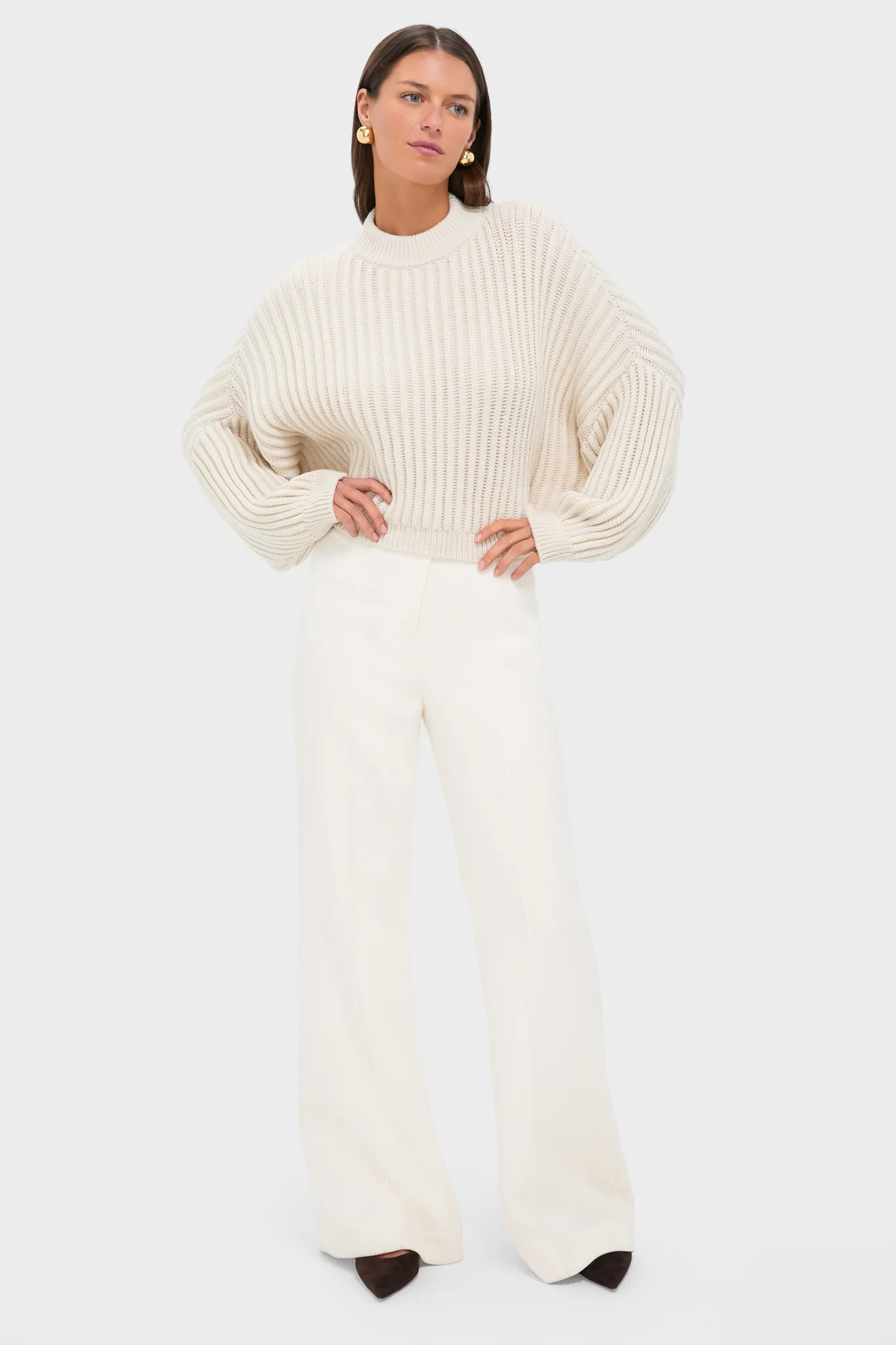 Ivory Bitsy Sweater - Image 6