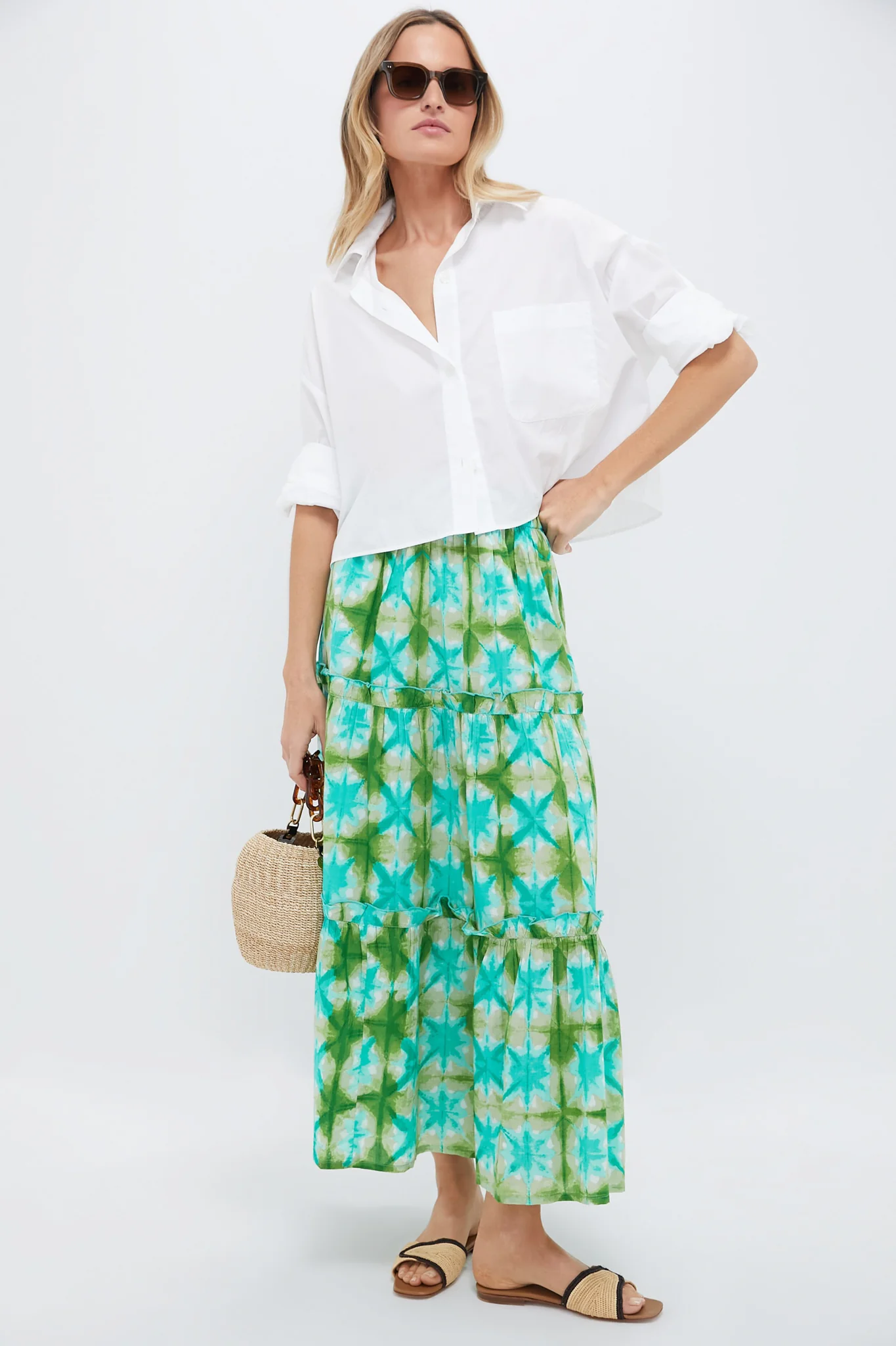 Seafoam Medallion Prado Skirt - Image 2