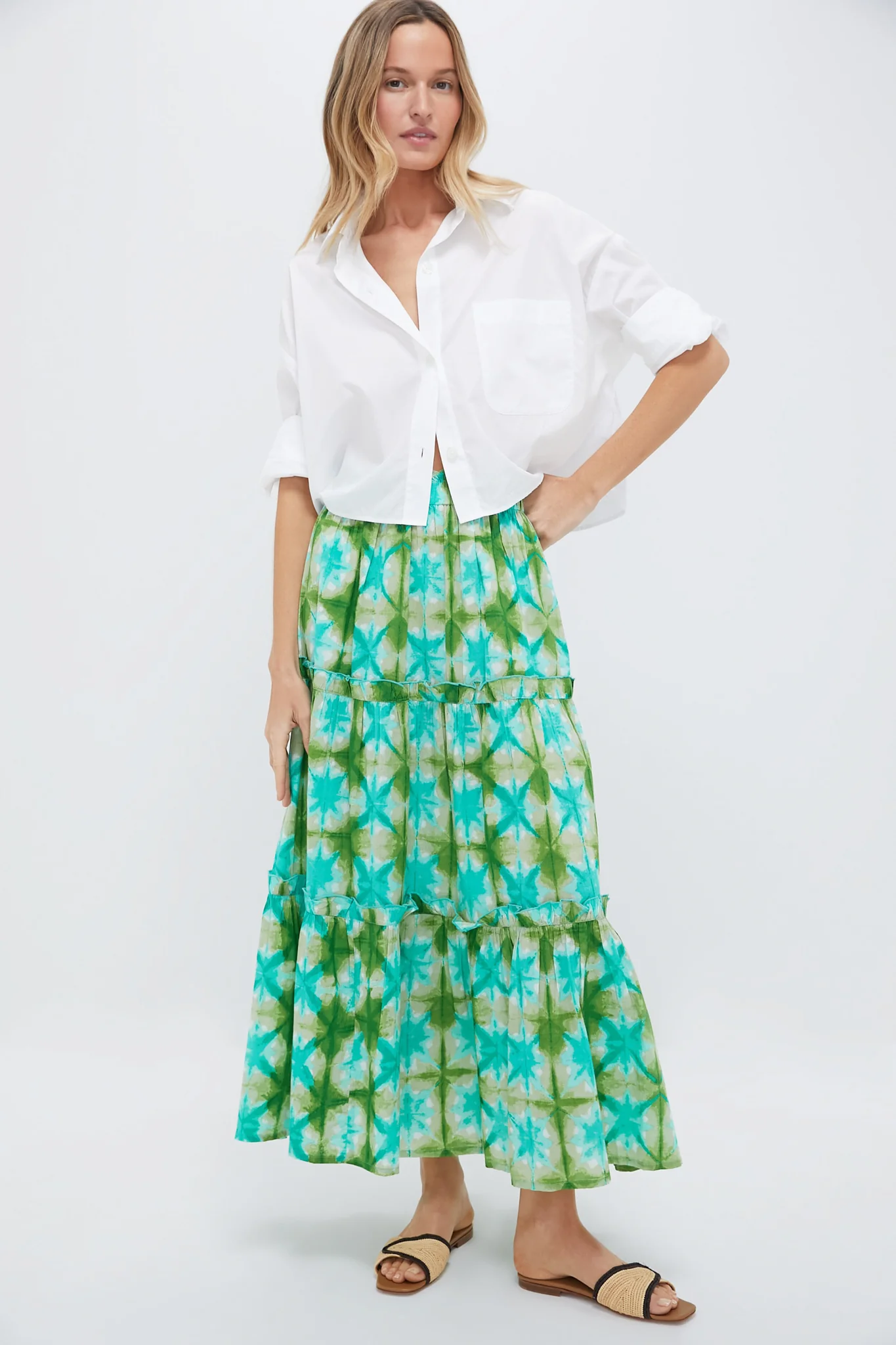 Seafoam Medallion Prado Skirt - Image 6